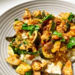 Risotto Rezept mit Hähnchen und Zucchini