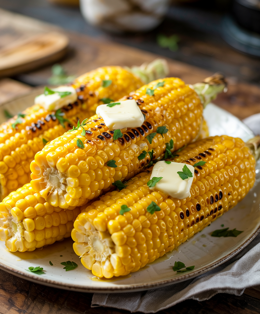 Maiskolben aus dem Airfryer